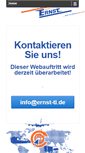 Mobile Screenshot of ernst-tl.de
